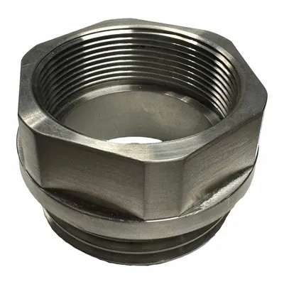 ACTION PUMP Bung Adapter: Bung Adapter, 316 Stainless Steel, 2 1/2 in - Bung Adapters