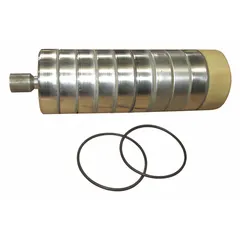 9-stage impeller cartridge assembly designed for use with Dayton models 45MW78 and 45MW79. Suitable for replacement or upgrade in multi-stage impeller systems requiring consistent airflow and pressure in industrial air-moving equipment.