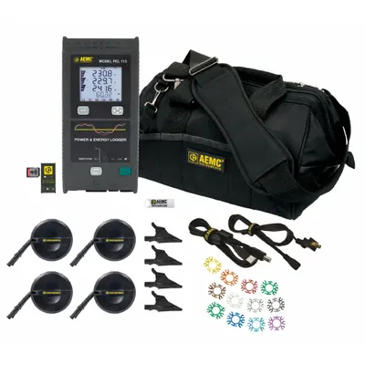 AEMC INSTRUMENTS Power Energy Logger: For Single/Split/Three Phase - Power Analyzers