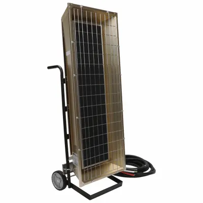 FOSTORIA H95-FSP-3 Portable Infrared Radiant Electric Heater, 240V AC, 9550 W - Portable Infrared Radiant Electric Jobsite & Garage Heaters