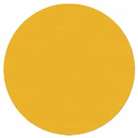 Floor Marking Tape: Circle, Solid, Yellow, No Legend, 2 11/16 in, 50 mil Tape Thick, 200 PK (MPN YDOT2.7)