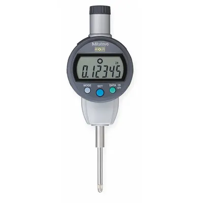 MITUTOYO Digital Indicator with Removable Flat Back - Digital Indicators with Removable Flat Back