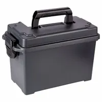 PLANO MOLDING Tool Box: 7 1/16 in W 7 in D 9 in H, Plastic, Gray, Padlock (MPN PLA1712P)