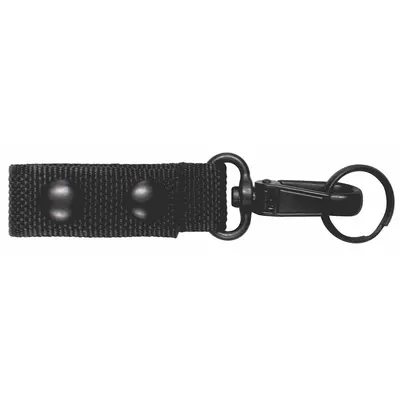 UNCLE MIKES UNCLE MIKE'S Key Holder, Black Nylon, 1/2 x 3-1/2 in - Key Holders & Pouches