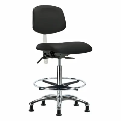 OEM Vinyl Cleanroom Task Chair - Vinyl Cleanroom Chairs