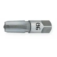 General purpose pipe tap for threading pipe and conduit. Creates NPTF threads in metal components for leak-proof joints. Suitable for plumbing, hydraulic, and pneumatic systems in industrial maintenance, fabrication, and repair