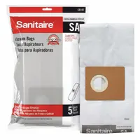 SANITAIRE Vacuum Bag: Sanitaire, SC3700A, Dry, Paper, 5-Ply, Std, 6844010
