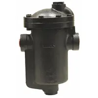 Steam Trap: Cast Iron, 1 1/4 in FNPT, 6,810 lb/hr, 30 psi Max., 450°F Max., Strainer Not Included (MPN IB14--5-30)
