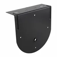 Steel bracket for mounting vehicle lights on trucks, trailers, and heavy equipment. Dimensions: 8 inches length, 8 inches height. Provides a stable platform for lighting accessories in fleet and industrial applications