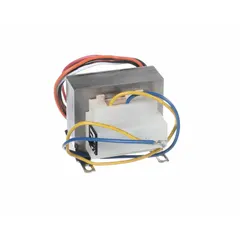 This transformer steps down voltage for low-voltage circuits in HVACR systems. It is used as a replacement component in controls, switches, and thermostats for commercial and residential heating, cooling, and refrigeration applications.