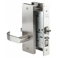 PDQ Door Lockset: Office Lever Locksets, Stainless Steel, ADA Compliant, LFIC (MPN MR116BJEW630RHCLDSCC)