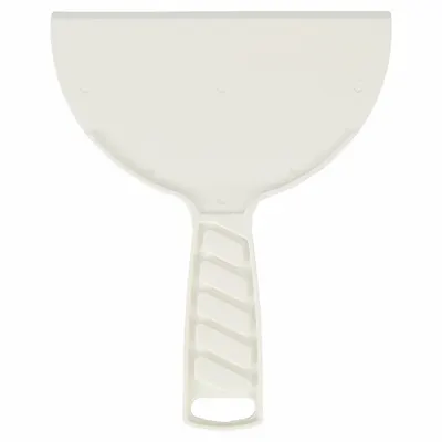 WESTWARD Putty Knife: Bld. Mat. Plastic, Hdl. Mat. Polypropylene - Disposable Spreading Tools