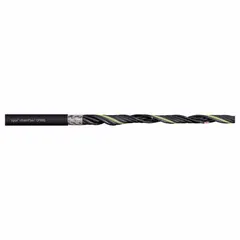 CHAINFLEX CF891-05-05 is a continuous flexing control cable with 5 conductors of 20 AWG single copper wire, a PUR jacket, and a 600 V rating. It includes a ground conductor and is flame retardant per DIN EN 50363-10-2. Suitable for fixed, flexible, and e-chain applications with minimum bend radius factors of 7 x OD, 10 x OD, and 12.5 x OD respectively.