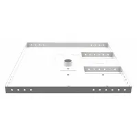 VIDEO MOUNT PRODUCTS Replacement Tile: Ceiling, Max. 200 lb, Fixed, Powder Coated, White, SCM2