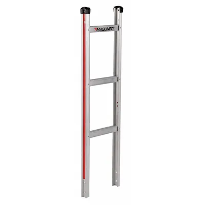 MAGLINER Straight Back Frame: 39 in Overall Ht, 39 in H x 1 5/8 in W, 12 in Overall Lg - Hand Truck Handle & Frame Attachments