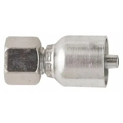 PARKER 1CA43-10-4 Straight Crimp Hydraulic Hose Fitting - Parker Crimp Hydraulic Hose Fittings with Metric Connection