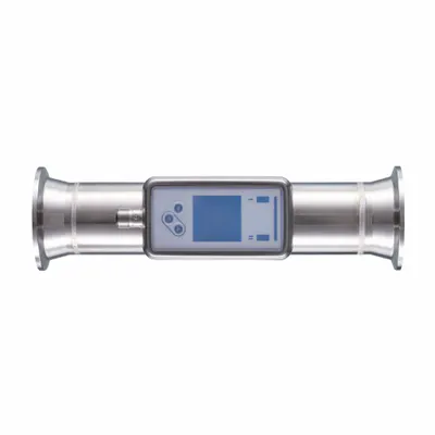 IFM Ultrasonic Flowmeter: Flow Meter, Ultrasonic, Oils/Water/Water-Like Liquids - Inline Ultrasonic Flowmeters with IO-Link for Water & Oil
