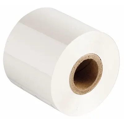 BRADY R4400-WT Single-Color Printer Ribbon, White, Resin, 2 in x 150 ft - Brady Single-Color Ribbons