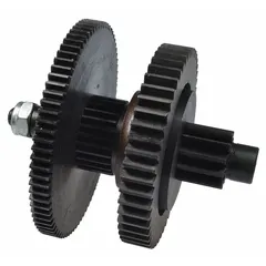 This brake clutch assembly is designed for electric chain hoists. It disengages the drive train during overload conditions to protect the hoist mechanism and the load. Suitable for industrial lifting applications where overload protection is required.