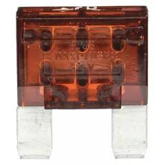 Fast-acting automotive fuse from the BUSSMANN MAX Series, rated 70 A at 32 V DC. Standard profile, non-indicating design. Provides overcurrent protection for high-current DC circuits in vehicles and equipment.