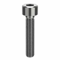Socket Head Cap Screw: M5x0.80 Thread Size, 25 mm Lg, Std, Plain, Stainless Steel, 316 H5 (MPN ZSS616M5X25)