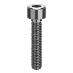 Metric socket head cap screw with M5x0.80 thread, 25 mm length, and 4 mm drive size. Made from 316 stainless steel (H5) with plain finish and right-hand thread. Used for fastening components in machinery, equipment, and structural assemblies requiring corrosion resistance.