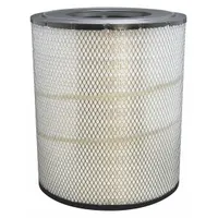 Round-oval engine air filter with radial seal design. Overall height 15 1/4 in. Compatible with Ford vehicles. Cross-references to Baldwin Interchange RS3518 and FleetGuard Interchange AF25139M