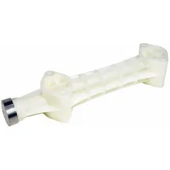 This Dayton manifold is constructed of polypropylene for fluid distribution or collection in industrial piping systems. It features a 1-inch inlet/outlet connection and is compatible with Dayton brand systems.
