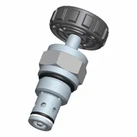 BUCHER HYDRAULICS Cartridge Valve: Screw-In, Screwdriver Adjustment, C10-20 Valve Cavity Size, MRPV (MPN MRPV-10-N-K-0)