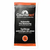 COUNTERACT Balancing Beads: Wheel Balancing Beads, Trucks, Glass, Orange, 6 oz Wt (MPN 6oz. B)