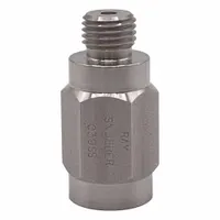 RAY Pressure Gauge Snubber: Stainless Steel, Piston, Stainless Steel, 6,000 psi Max. Pressure (MPN 039SS)