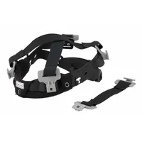 The 3M M-350 is a six-point suspension headgear designed for use with compatible hard hats. It provides a secure fit and is suitable for general industrial applications requiring head protection