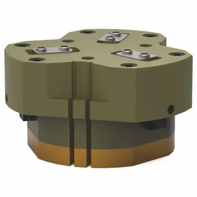 ROBOHAND Parallel Jaw Gripper: 16 mm Stroke Lg, 29 psi to 100 psi, 100 psi Max Op Pressure - Three-Finger Parallel Grippers