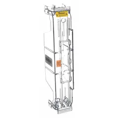 Non-indicating fuse block cover for use with H/RK1/RK5 fuse classes. Rated 600 V AC and 61 A to 100 A. Compatible with BUSSMANN RM fuse series. Provides protective enclosure without indication feature.