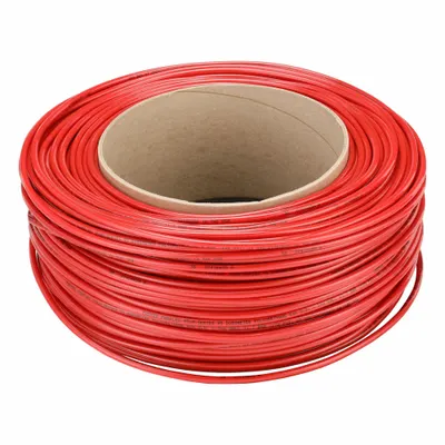 PARKER Standard Polyurethane Tubing, 4 mm ID, 6 mm OD, 500 ft, Red