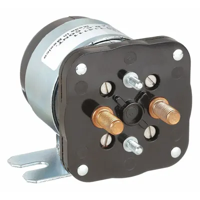 WHITE-RODGERS Power Solenoid: 200 A Current Rating, 36 V DC Coil Volt, SPST-NO, 4 Terminals - DC Power Solenoids