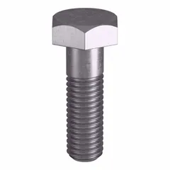 Grade B8 heavy hex bolt made to ASTM A193 material standards and ASME B18.2.1 dimensional standards. Thread size 1/2"-13, length 1 3/4 in. Supplied in a small pack of 10. Used in structural applications requiring high-temperature and high-pressure resistance, such as flanged connections and pressure vessels.
