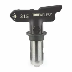 Airless spray gun tip with 0.015 in orifice size, designed for use with compatible airless sprayers. Includes a replacement single seal. Suitable for applying paints and coatings in industrial finishing tasks.