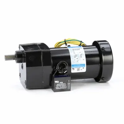 LEESON Gearmotor: Parallel, Single Output Shaft, PSC, TEFC, 57 RPM, 56 in-lb Max Torque - Parallel Shaft AC Gearmotors