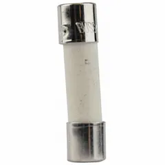 Fast-acting cylindrical fuse rated 500 mA, 250 V AC, non-indicating, 5 mm x 20 mm package. Suitable for overcurrent protection in control panels, power supplies, and instrumentation where rapid response is required.