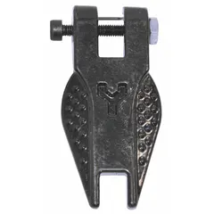 This latch assembly is a replacement kit for hooks of manual chain hoists. It is compatible with CM Series 653 hoists and rated for a load capacity of 6,000 lb. The assembly secures loads during lifting to prevent accidental disengagement.