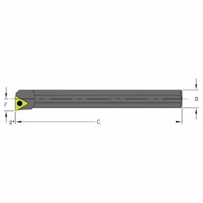ULTRA-DEX USA A12Q STFPR3 Indexable Boring Bar - Indexable Boring Bars