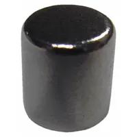 This neodymium disc magnet, type 35, has a 7/32 in outside diameter and 0.25 in thickness, with a maximum pull force of 1.5 lbf. It is used for holding, positioning, and retrieving ferrous parts in industrial maintenance, assembly, and material handling applications