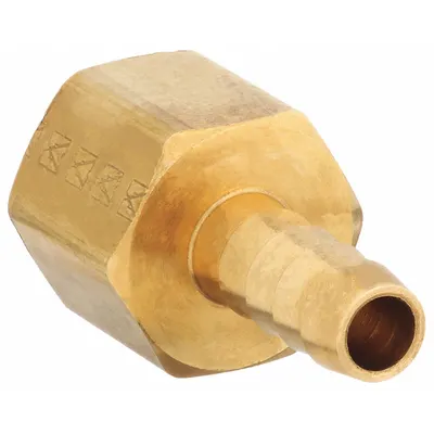 OEM Low-Lead Brass Rigid Barbed Hose Fitting - Low-Lead Brass Multipurpose (Air, Water, Chemical) Rigid Barbed Hose Fittings