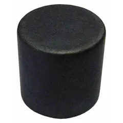 This neodymium disc magnet has a 1/2 in outside diameter and 0.5 in thickness, providing a maximum pull force of 11.6 lbf. It is used for holding, lifting, and positioning ferrous parts in industrial settings such as fixturing, assembly, and material handling.