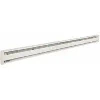 DAYTON Electric Baseboard Heater: Commercial Grade, 1500W/2000W, Thermostat Not Included, White (MPN 3UG29)