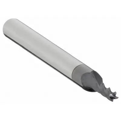 CLEVELAND Square End Mill: Carbide, TiAlN Coated, 4 Flute, 3/64" Mill Dia, 1/8" LOC - General Purpose Carbide Square End Mills