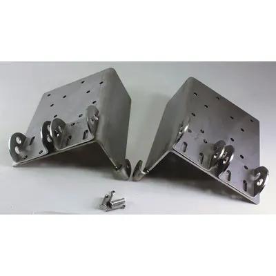 AMERICAN GARAGE DOOR SUPPLY Bottom Bracket Assembly for Garage Door Rollers - Brackets for Garage Door Rollers