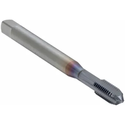OSG Straight Flute Tap: #6-32 UNC, 2B, 4 Flute, Modified Bottoming Chamfer - Straight-Flute Machine Taps for Hardened Steel