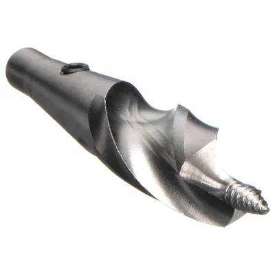 EAGLE TOOL US Cable Drill Bit: 3/4 in Drill Bit Size, 5 in Overall Lg, Carbon Steel - Interchangeable Head & Shank Cable Drill Bits